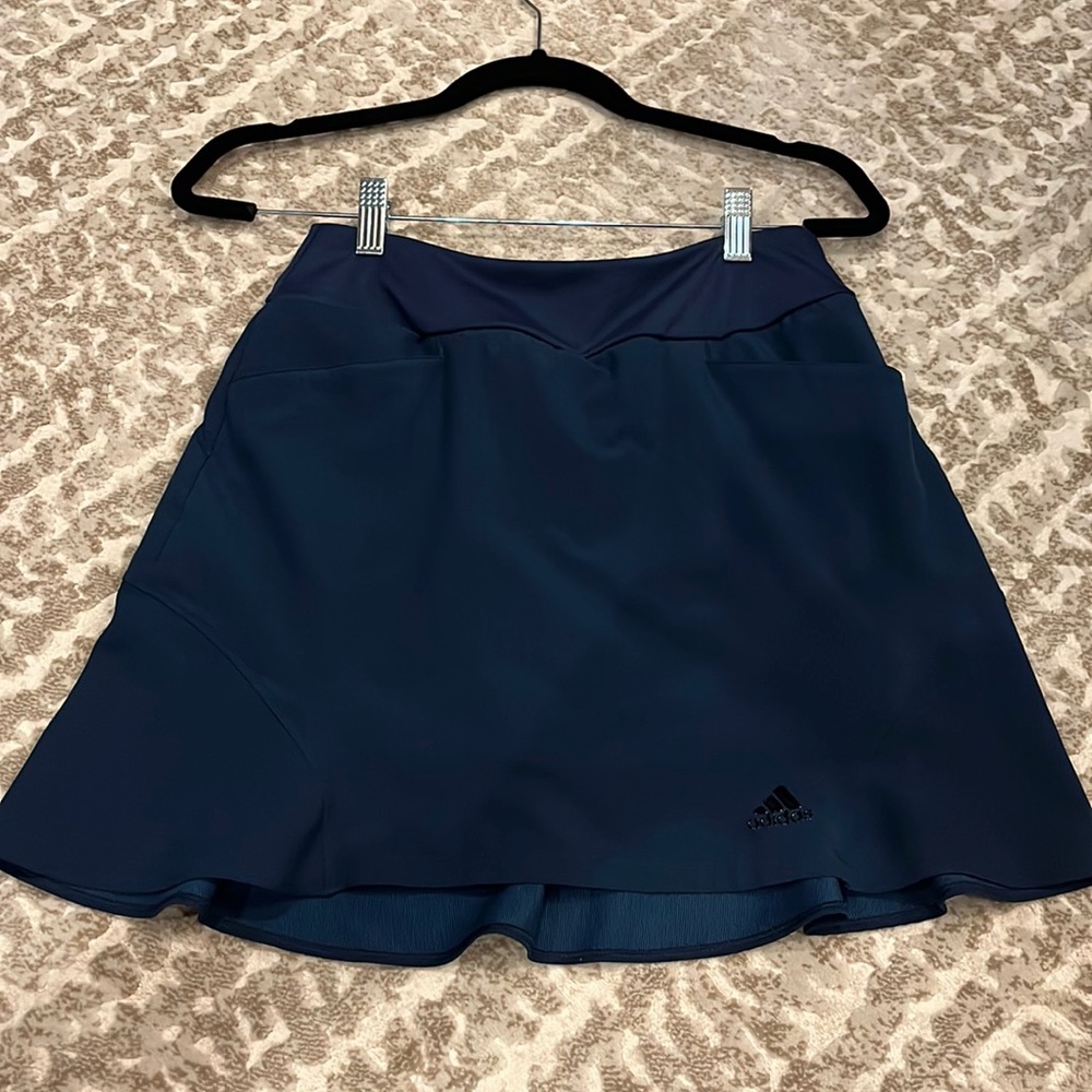 Adidas navy skort